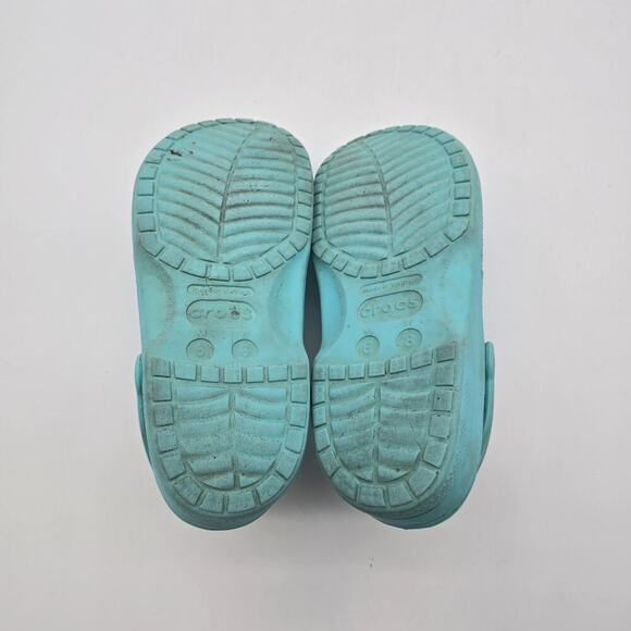 Crocs Sandals Womens 8 Light Blue Classic Slip On Clasic Clogs Summer Shoes - Picture 8 of 10